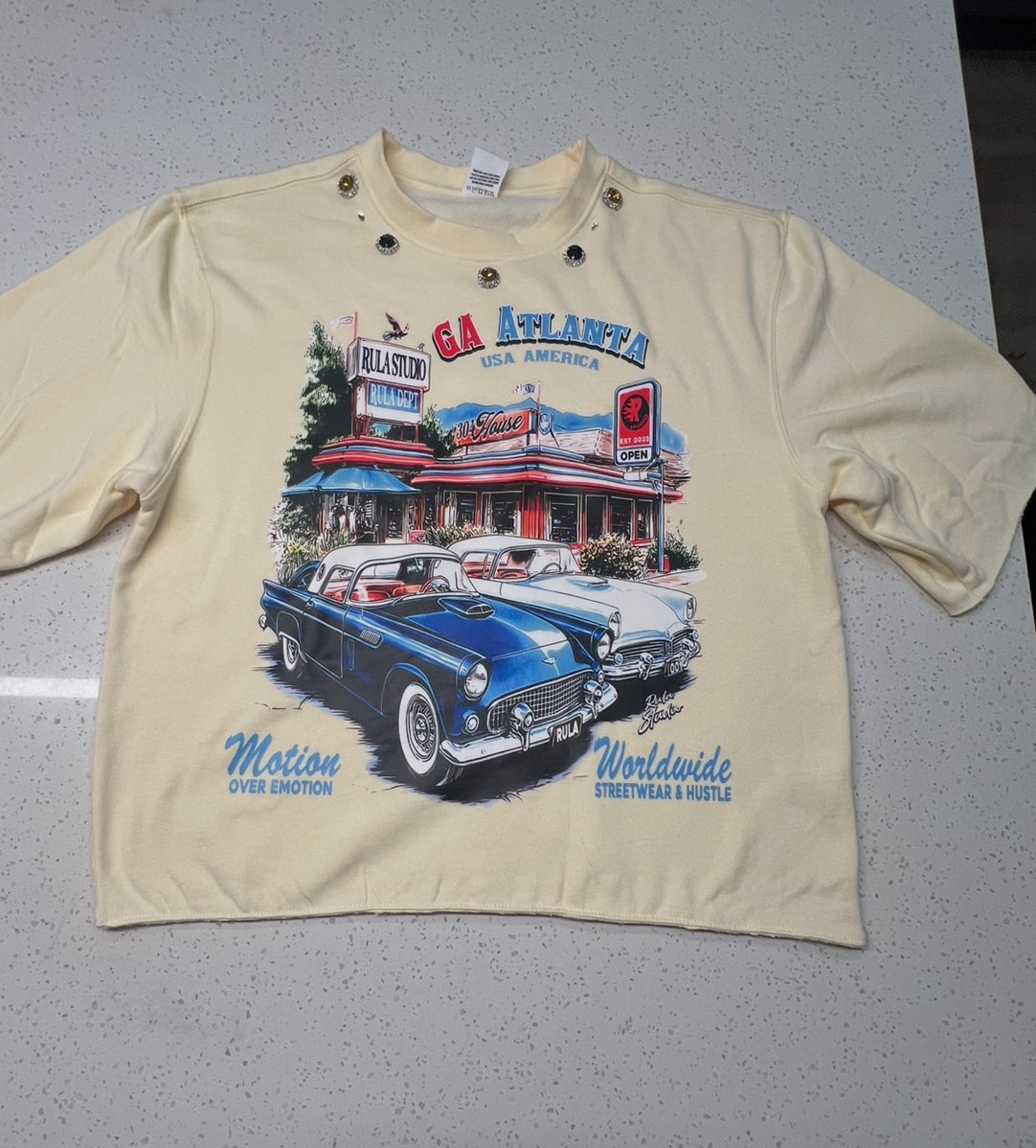 Rula Atlanta Outside Crop T-shirt