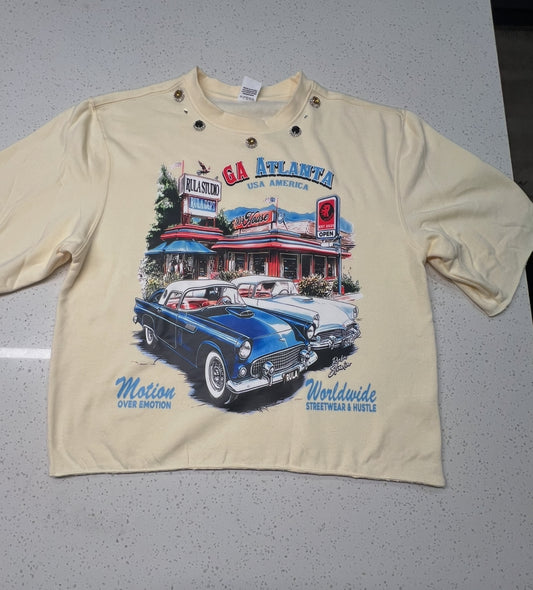 Rula Atlanta Outside Crop T-shirt