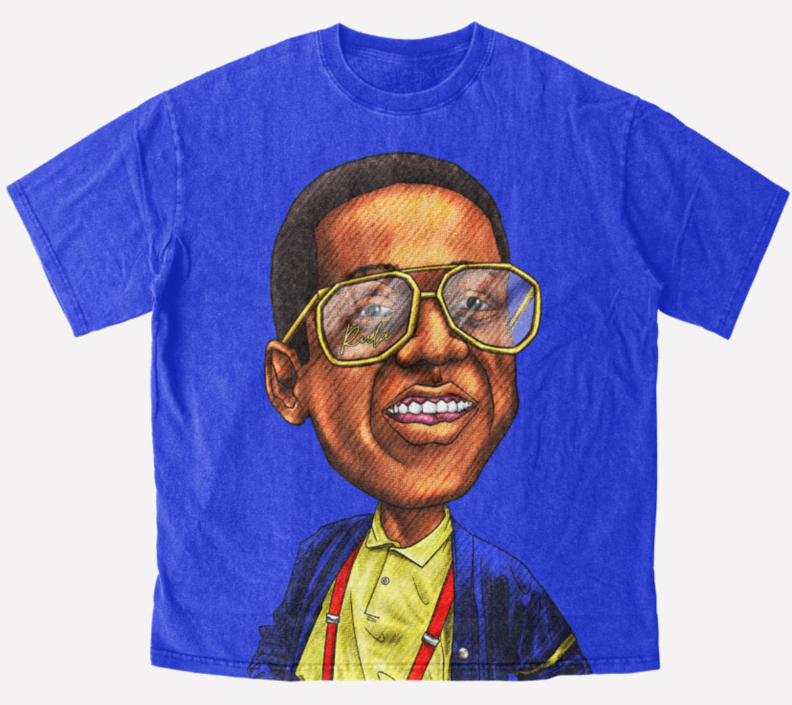 The Urkel Graphic Tee - Blue